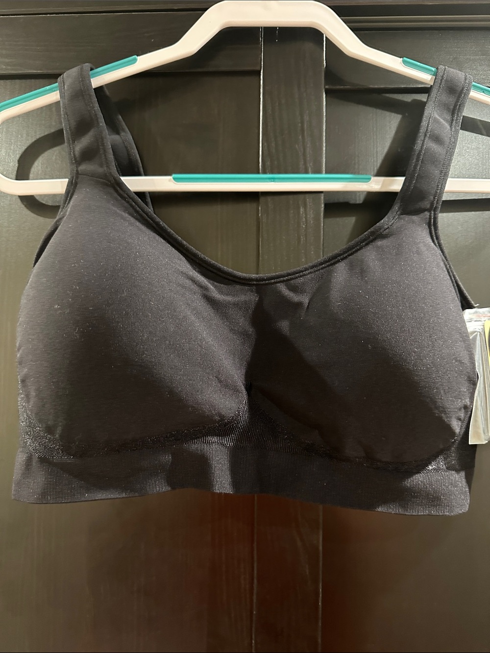 Seamless Wireless Comfort Bra - Black